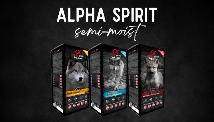 Alpha Spirit Semi-Moist Complete Dog Food – Sabre Wholesale