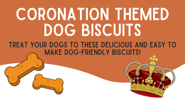 Coronation Themed Dog Biscuits