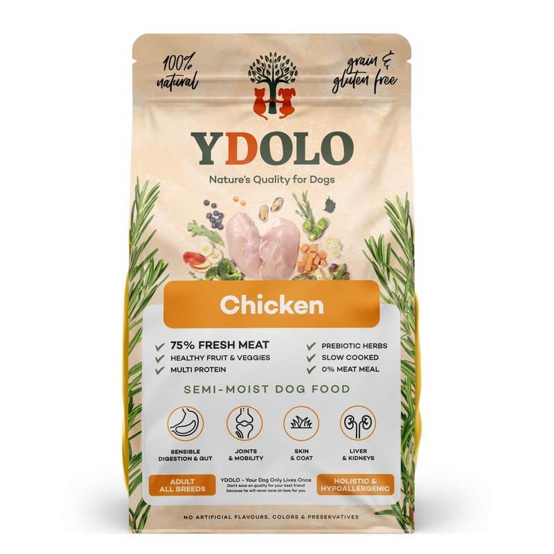Chicken Complete Dog Food - Healthy and Pure (2.5kg)