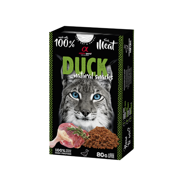 Duck Natural Cat Treats (80g) - Main Image