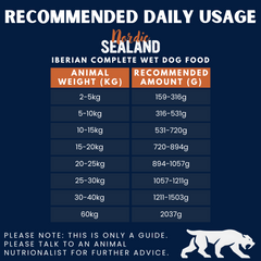 Iberian Nordic Sealand Complete Wet Canned Dog Food (6 x 400g)