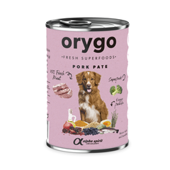 Pork with Broccoli Complete Wet Canned Dog Pate (6 x 400g)