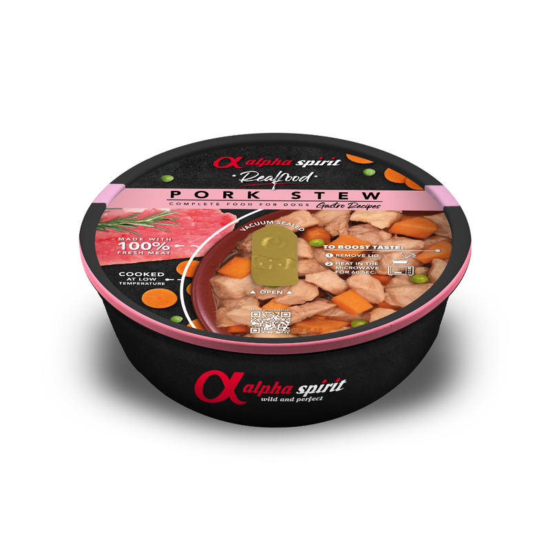 Realfood Complete Pork Stew for Dogs - 9 x 280g