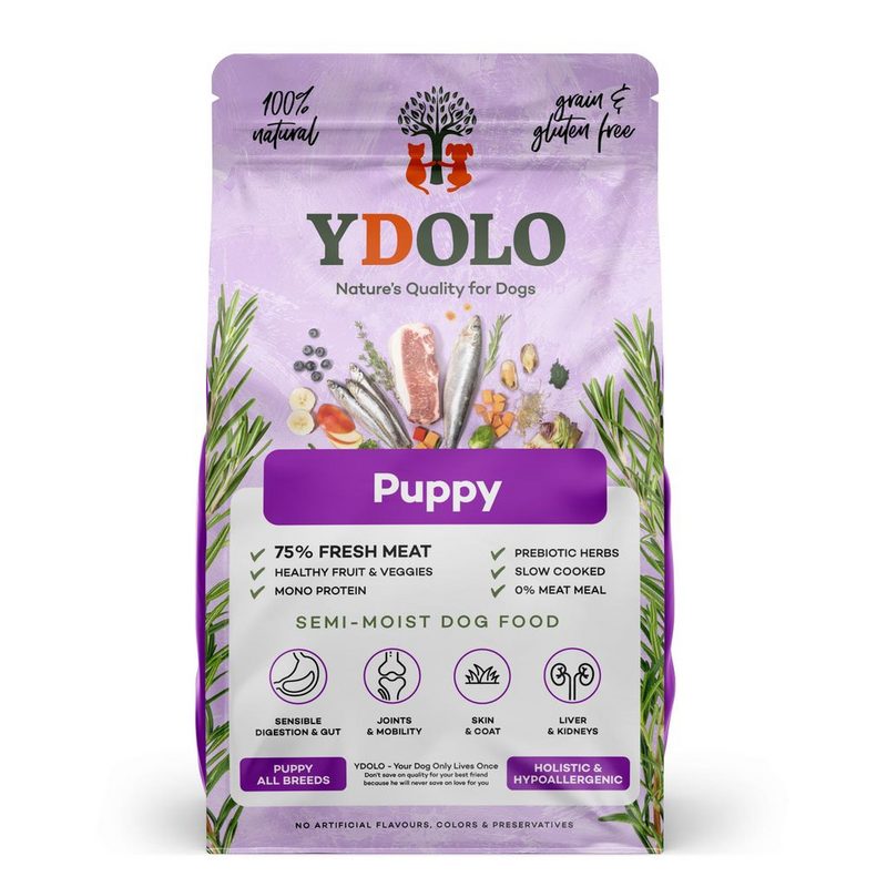 Complete Dog Food for Puppies - Healthy and Pure (2.5kg)