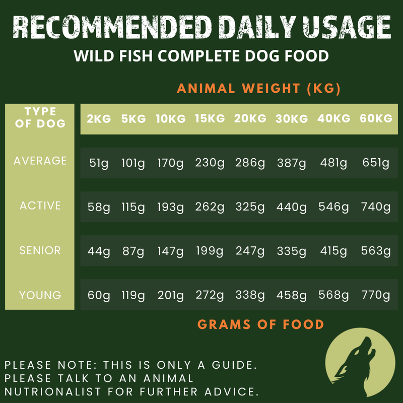 Wild Fish Complete Dog Food – The Only One (12kg)