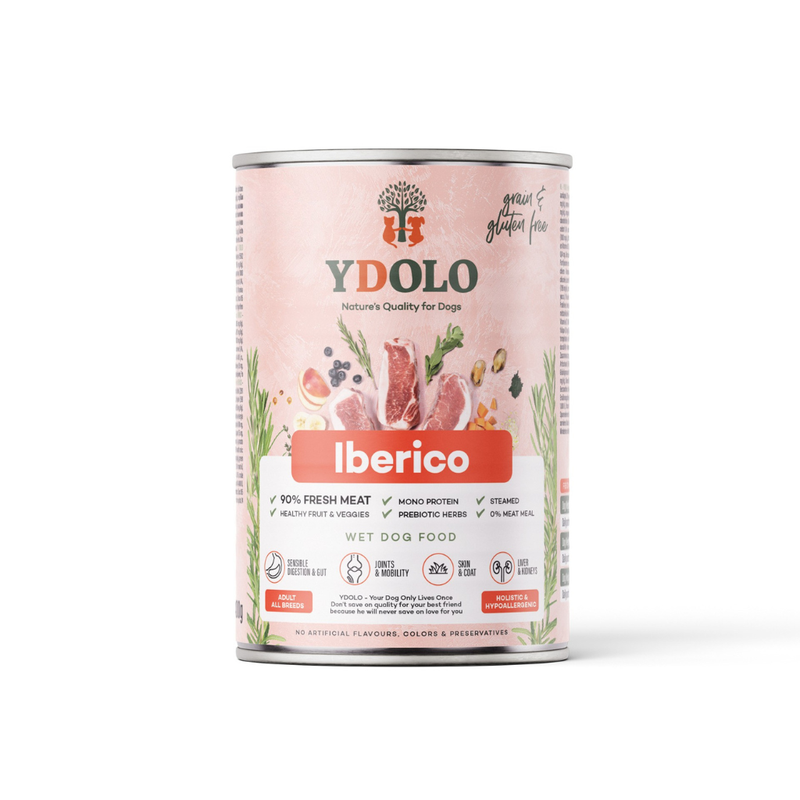 Iberico Complete Wet Food for Dogs – Healthy and Pure (6 x 400g)