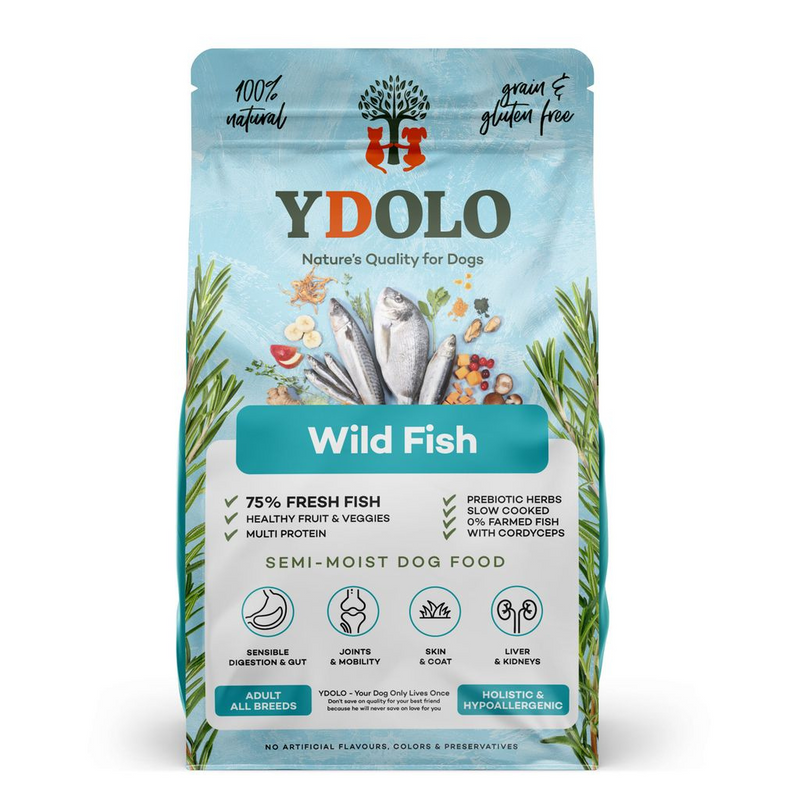 Wild Fish Complete Dog Food - Healthy and Pure (2.5kg)