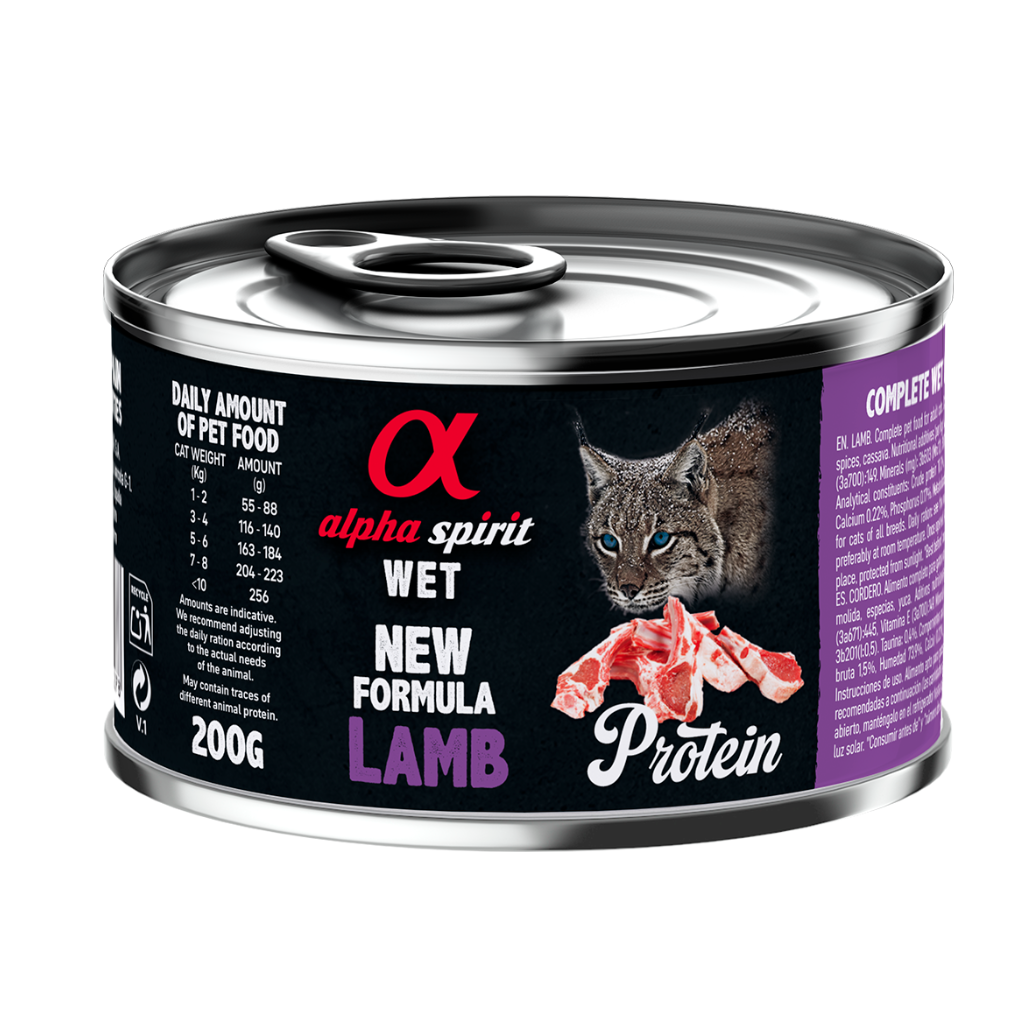 Lamb Complete Wet Food Can for Cats (6 x 200g)