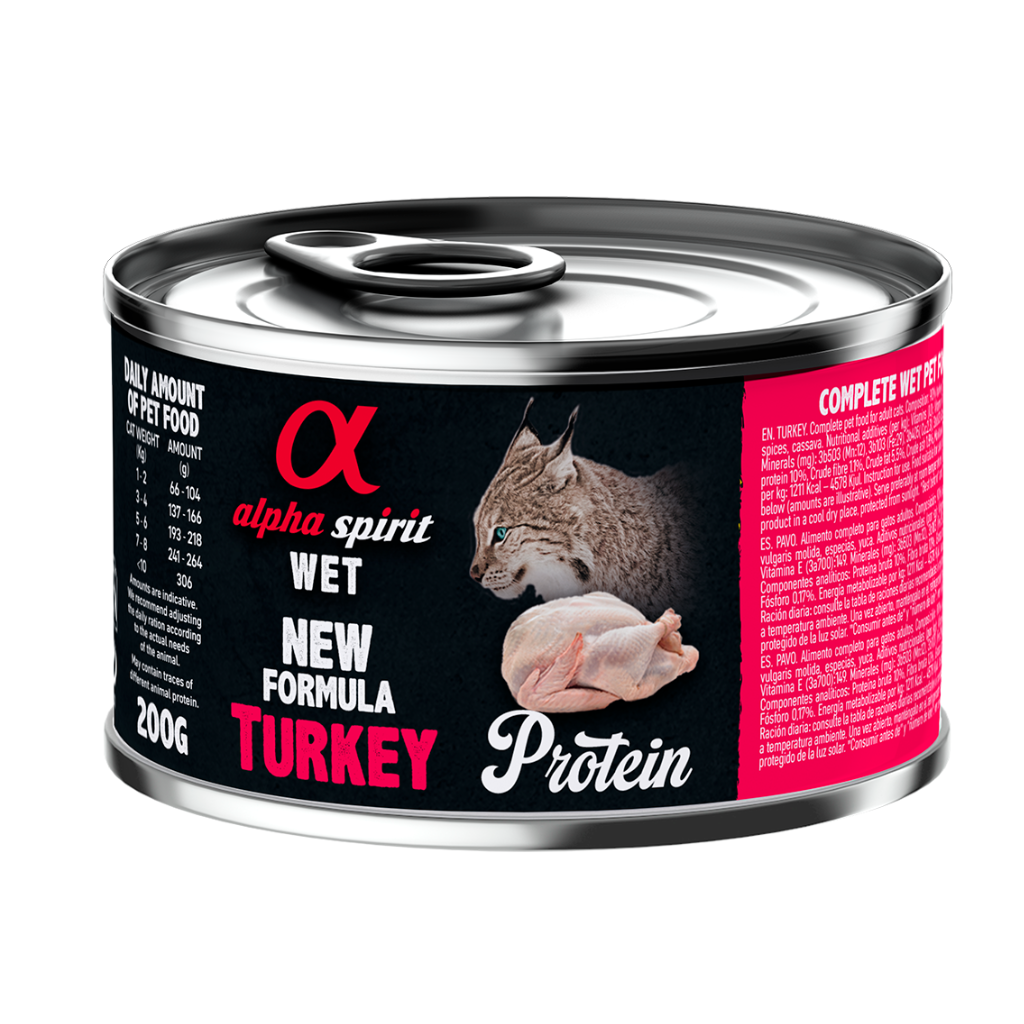 Turkey Complete Wet Food Can for Cats (6 x 200g)