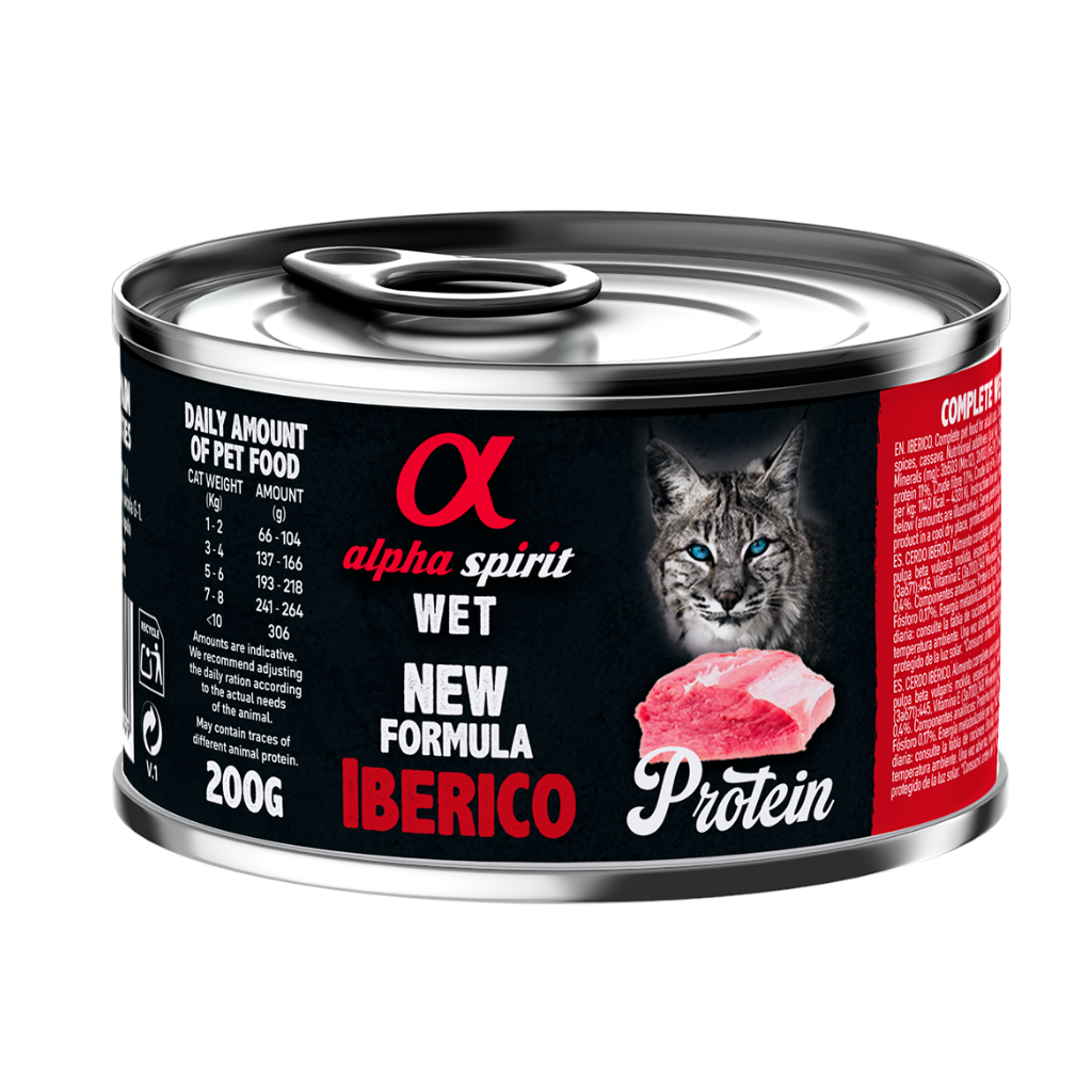 Pork Complete Wet Food Can for Cats (6 x 200g)