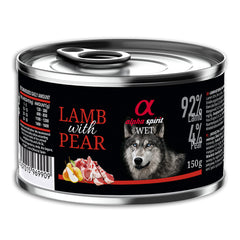 Lamb with Pear Complete Wet Canned Dog Food (6 x 150g)