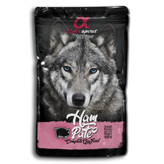 Ham Pate Pouch for Dogs (24 x 100g)