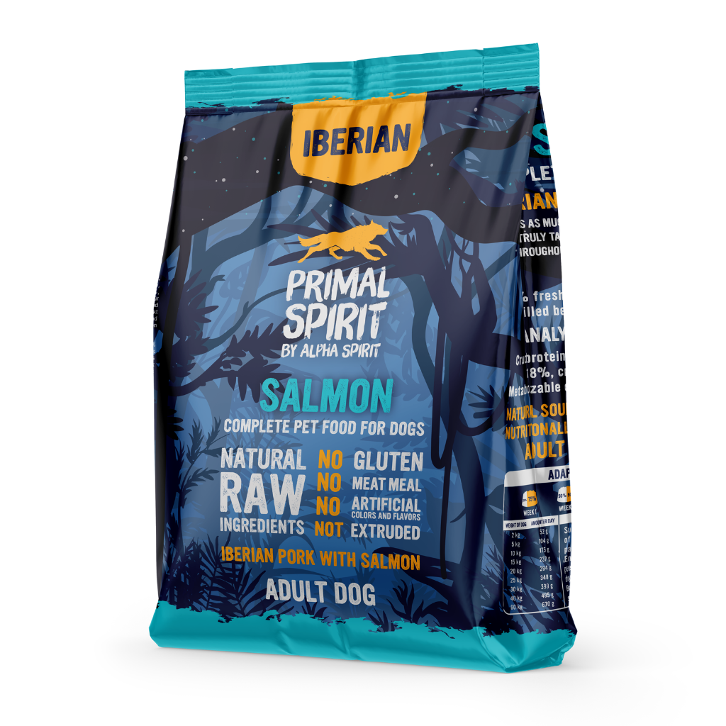 Iberian Salmon Complete Dry Dog Food (1kg)