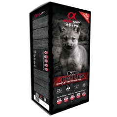 Alpha Spirit Complete Dog Food Box For Puppies – Semi-Moist (9kg) | Sabre Wholesale