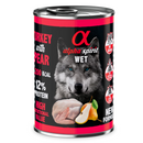 Turkey with Pear Complete Wet Canned Dog Food (6 x 400g)